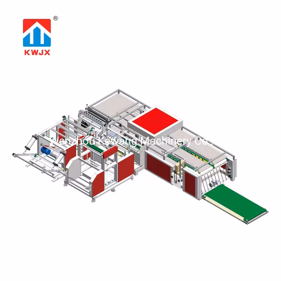 Kwt-800 PP Woven Bag Making Cutting Inner PE Liner and Sewing Machine