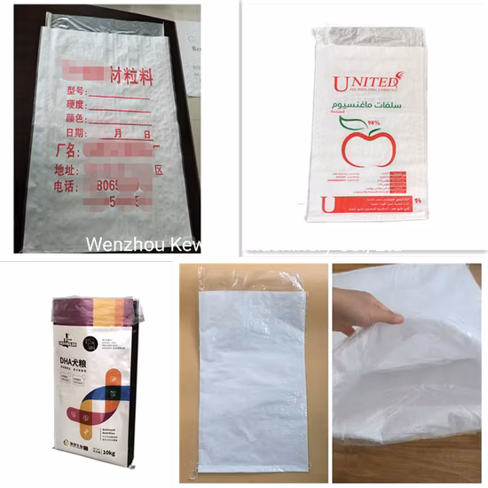 Kwt-800 PP Woven Bag Making Cutting Inner PE Liner and Sewing Machine